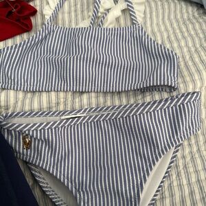 Little girls Ralph Lauren 2 piece swimsuit. Brand new. Size 4 $25